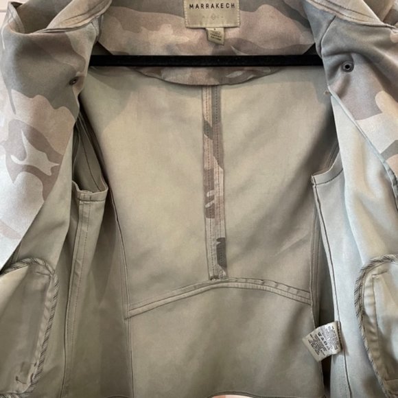 Anthropologie Marrakech Camo Moto Jacket - Picture 10 of 11